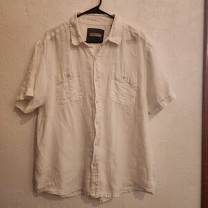 Bruno Mens 100% Linen Shirt